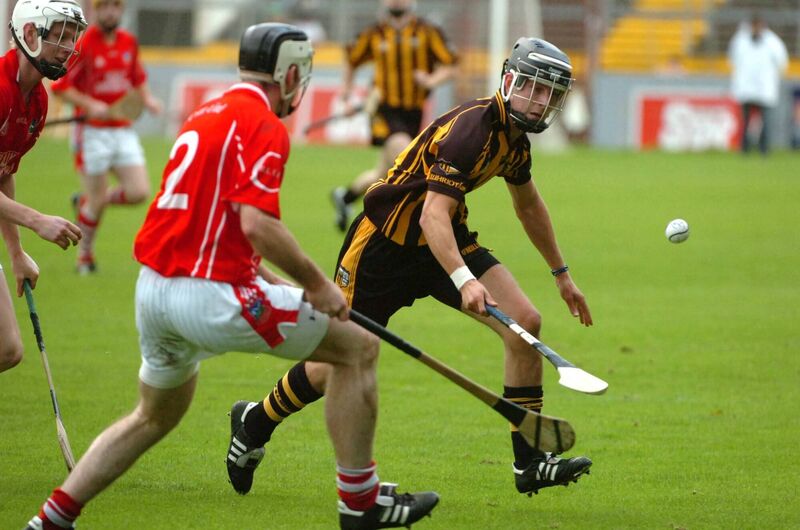 David Desmond of Kilbrittain battles against Kilworth's Alan Kenny in the 2010 IHC semi-final. Picture: Larry Cummins