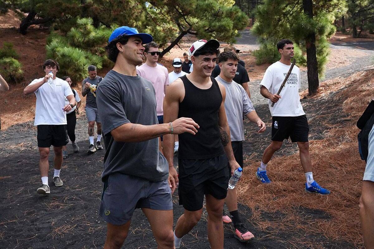 While half of Europe trains in the rain and cold, the rugby sevens world runners-up have chosen the Canary Islands.