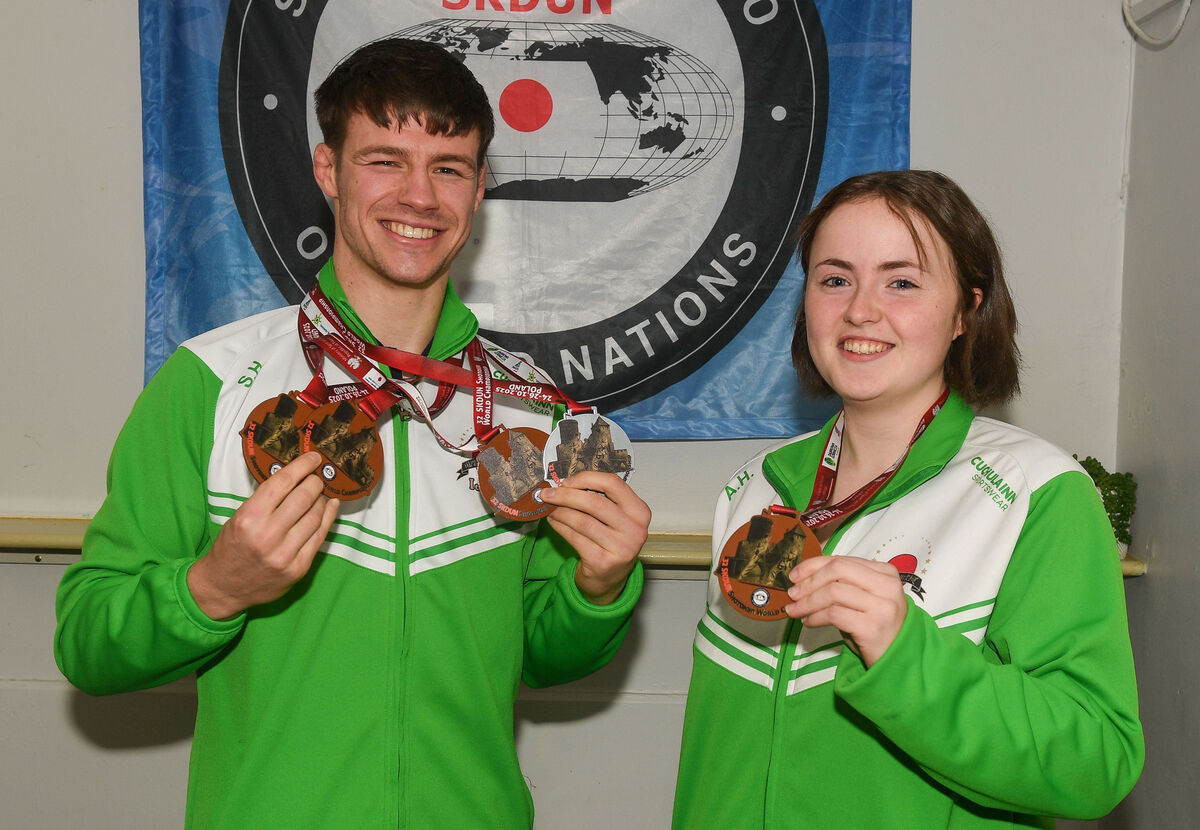  Shane Hurley and Alison Hennessy, both Fermoy KC. Picture: David Keane.