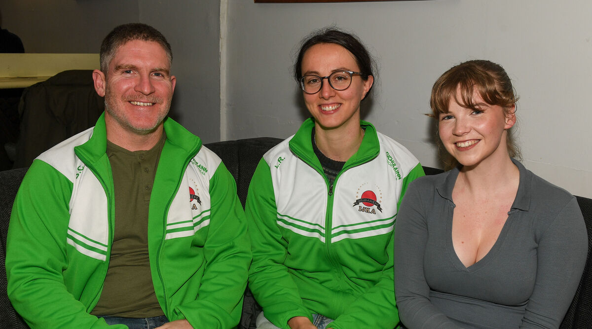  Fermoy KC members Brian Clohissey, Lauree Richard and Caoimhe Dunne. Picture: David Keane.