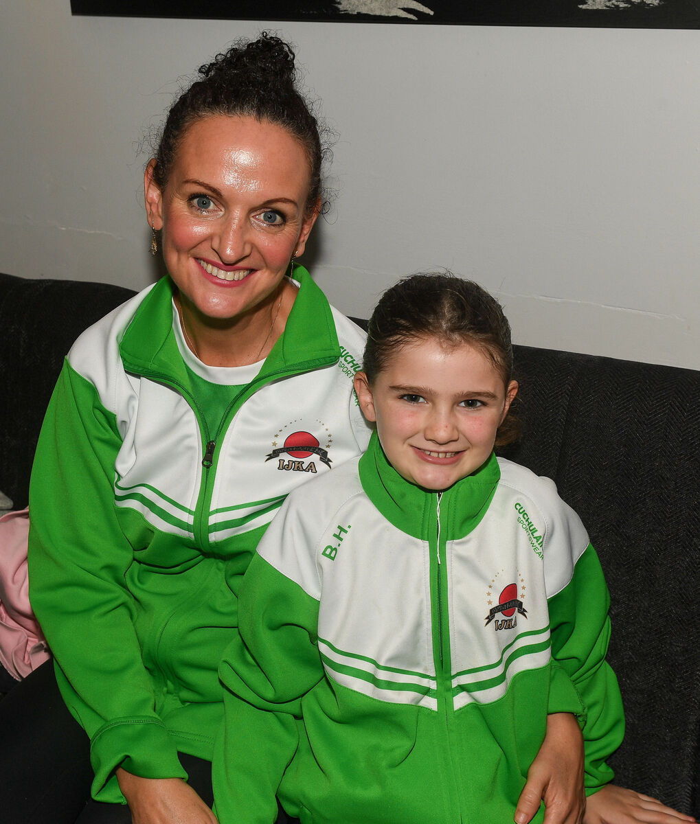  Aileen and Beibhinn Hunter of Passage West KC. Picture: David Keane.