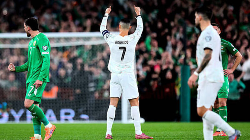 Ronaldo cleared to play World Cup openers after Dublin red card