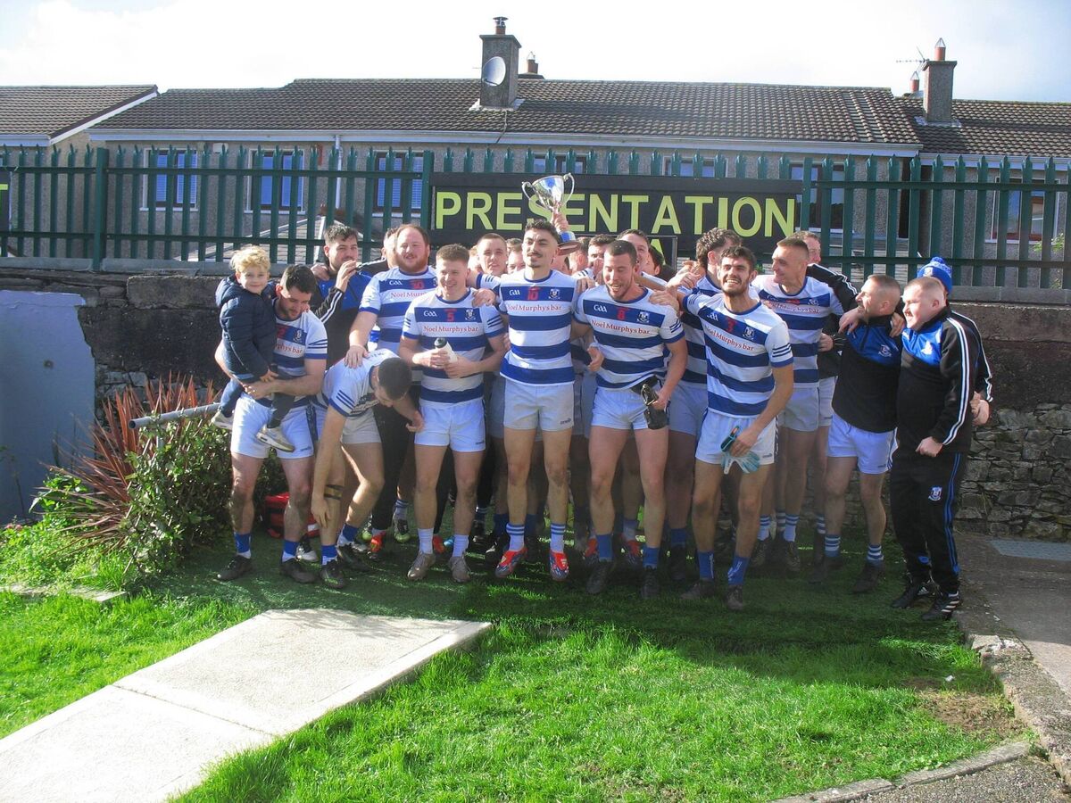 Ballyphehane celebrate winning the City JBFC this year.