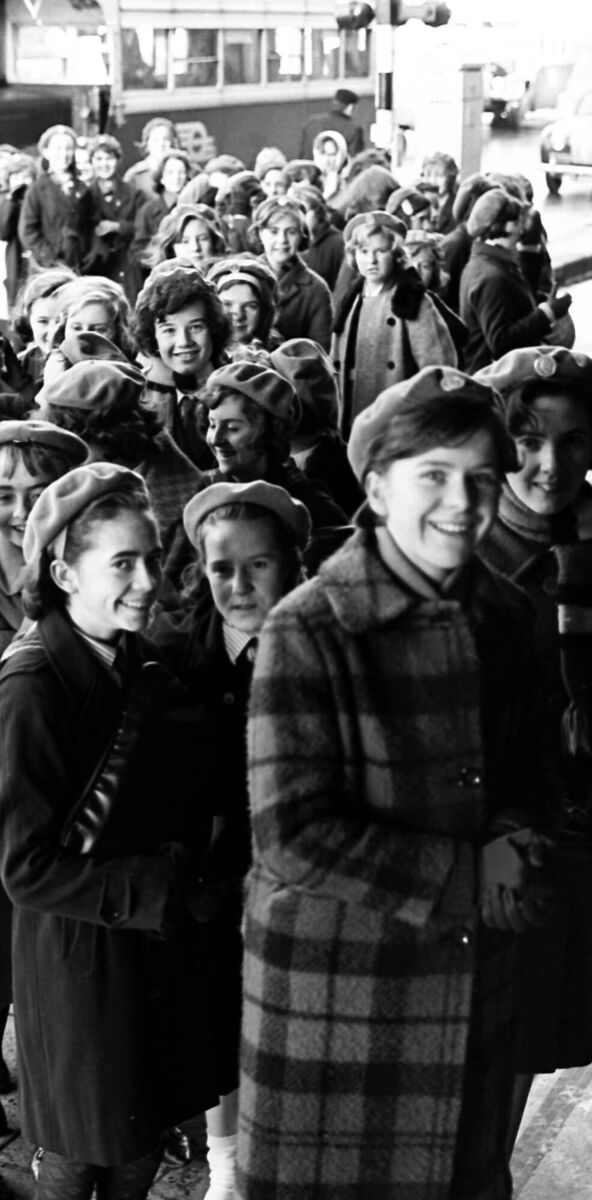 A Pioneer rally for schoolchildren in Cork on November 29, 1965 - the movement used to be very strong in Cork and across Ireland A Pioneer rally for schoolchildren in Cork on November 29, 1965 - the movement used to be very strong in Cork and across Ireland