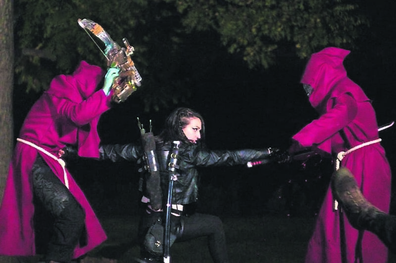 A still from Demon Hunter: Time 2 Kill from Irish director Zoe Kavanagh - a rare example of a horror sequel, showing at the festival