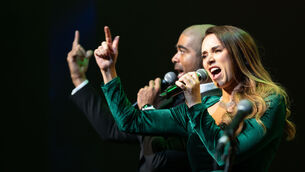 <p>Una Healy and Luke Thomas present Fly Me to the Moon at Cyprus Avenue this Saturday.  Picture: Darragh Kane</p>