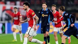 Troy Parrott denied 20th goal of season but Shelbourne are beaten by AZ Alkmaar Troy Parrott denied 20th goal of season but Shelbourne are beaten by AZ Alkmaar