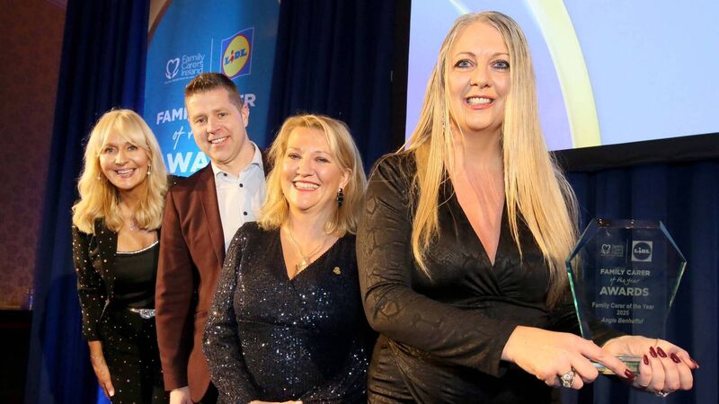 Cork woman Angie Benhaffaf named Carer of the Year