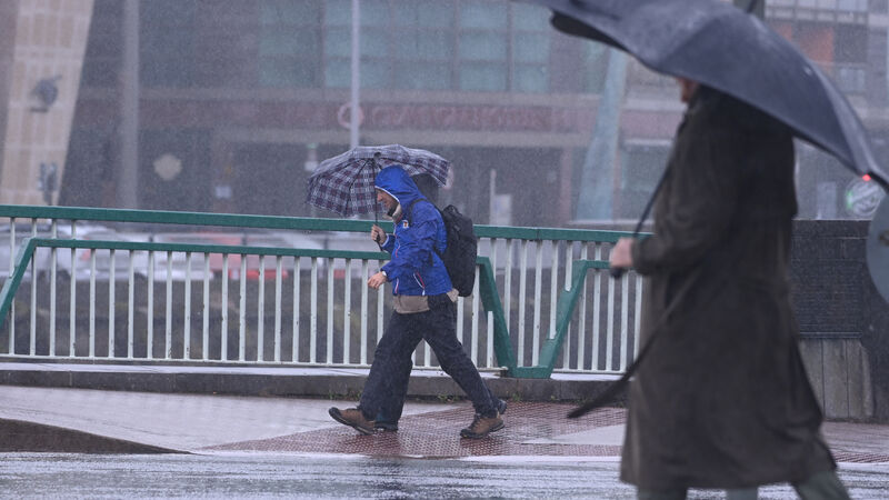 Status yellow warning for Cork set to bring and heavy and persistent rainfall 