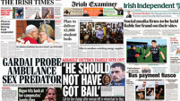 What the papers say: Monday's front pages