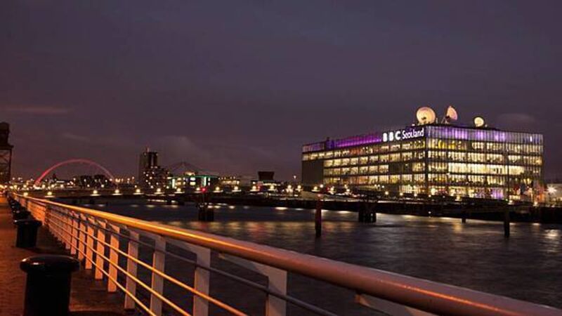 Staff evacuated after fire at BBC Scotland building