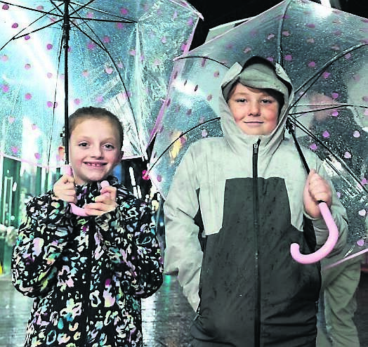 Brooke McCarthy, Fermoy and Charlie Lane, Mayfield at the Corkmas Christmas Parade.