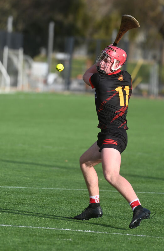  Eoghan O'Shea, CBC fires over a point from a free against St Colman's College Fermoy in the O'Callaghan Cup semi final at SuperValu Páirc Uí Chaoimh 4G.  Picture: Larry Cummins