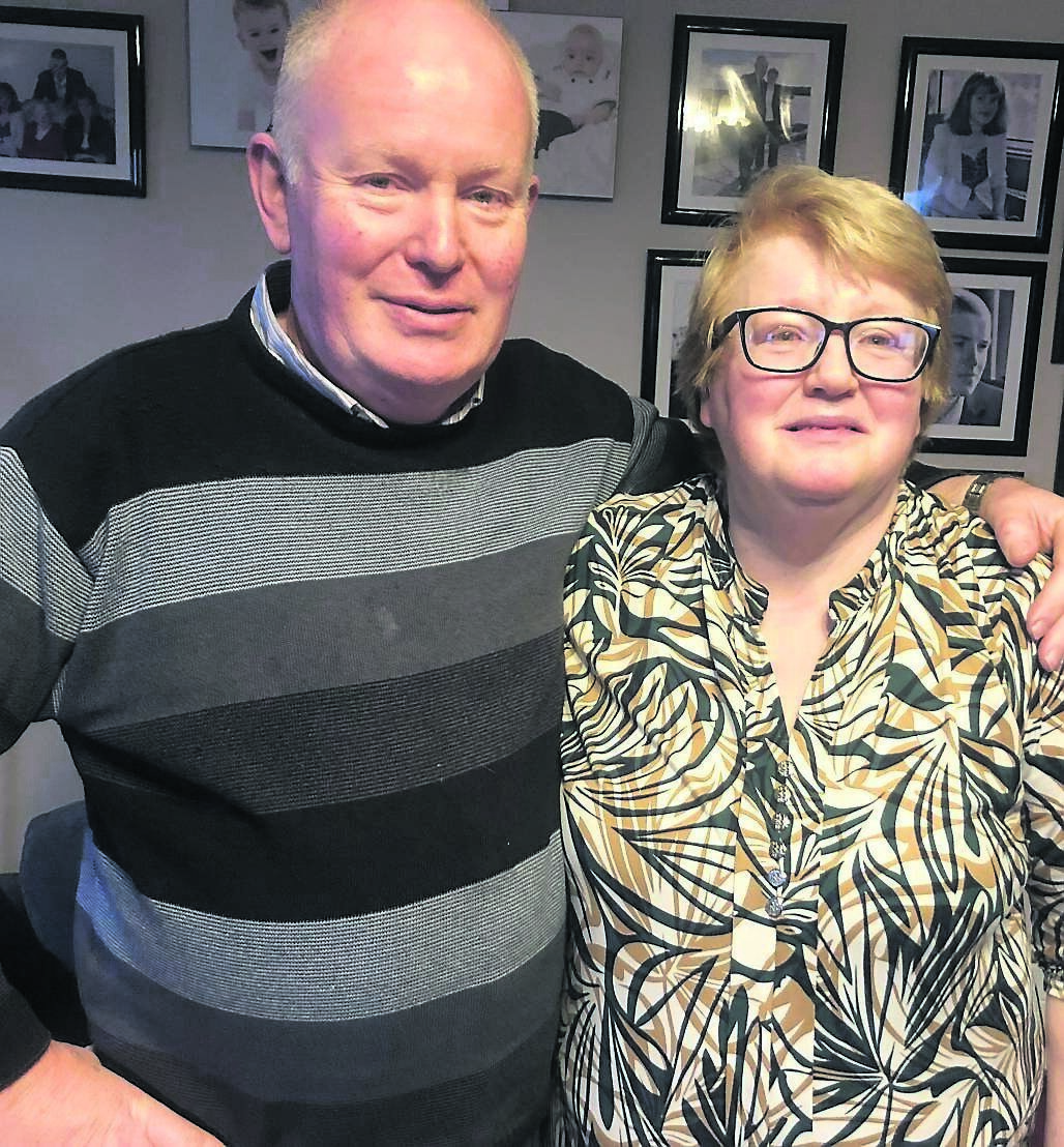 Kevin and Bríd Linehan in the Moby Dick pub in Youghal
