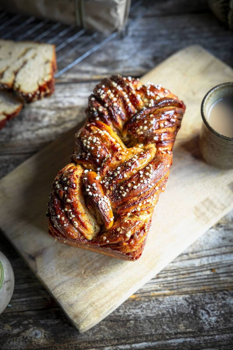 SOMETHING SWEET: Donal’s festive loaves. Picture: Donal Skehan Food styling: Charlotte O’Connell.
                    