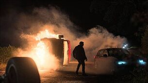 First look at Coronation Street and Emmerdale crossover shows explosive crash First look at Coronation Street and Emmerdale crossover shows explosive crash