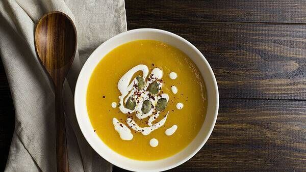 Making a soup is one of the simplest ways to use up leftover veg. 