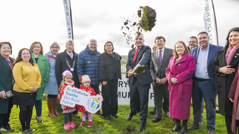 Minister turns sod on rural Cork community centre