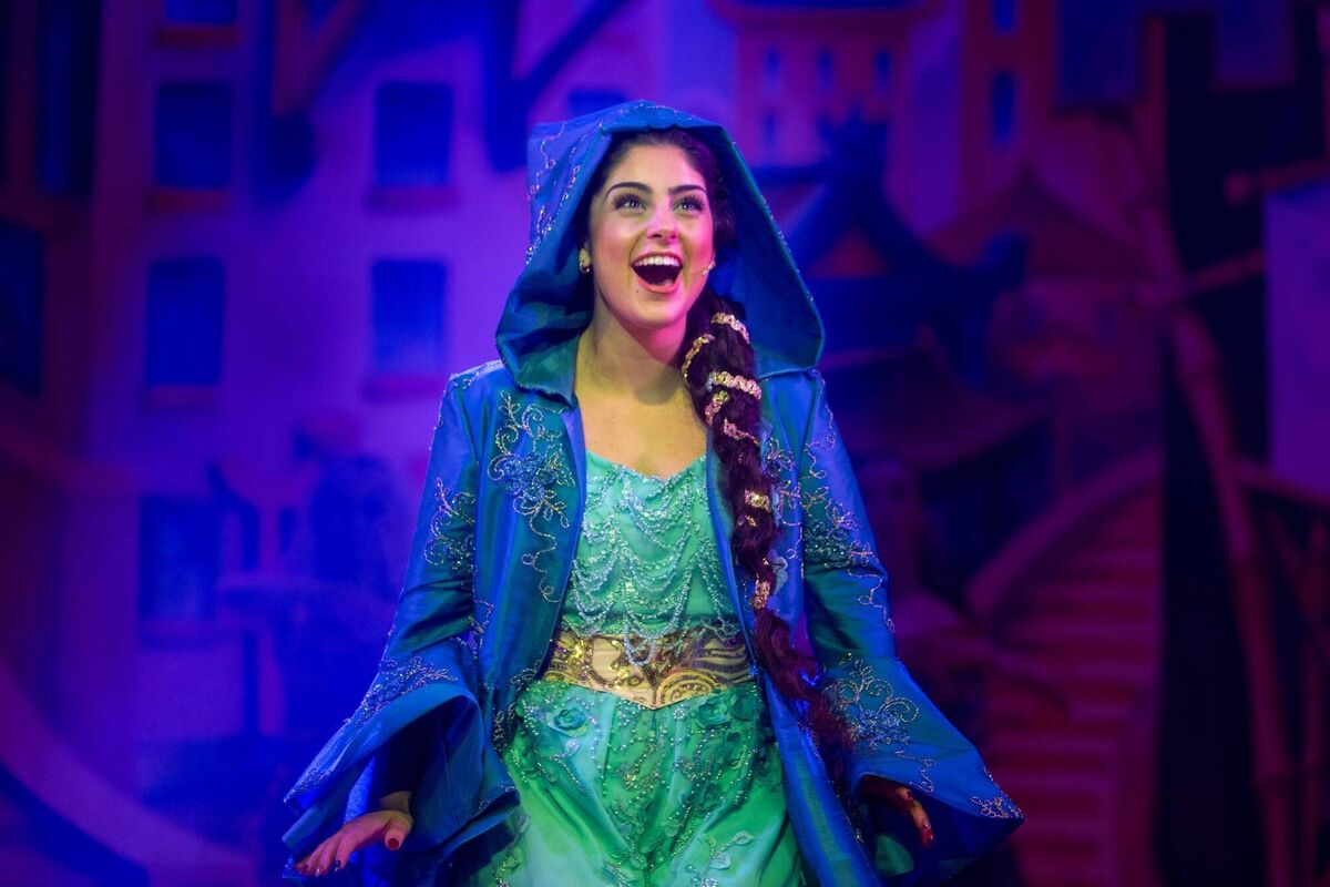 Issy Khogali as Princess Jasmine in Aladdin at Cork Opera House. Picture: Shane J Horan 