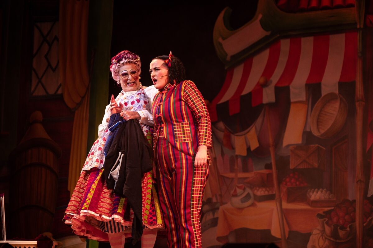 Scenes from Aladdin, this year’s pantomime spectacle at the Cork Opera House.  Picture Chani Anderson.