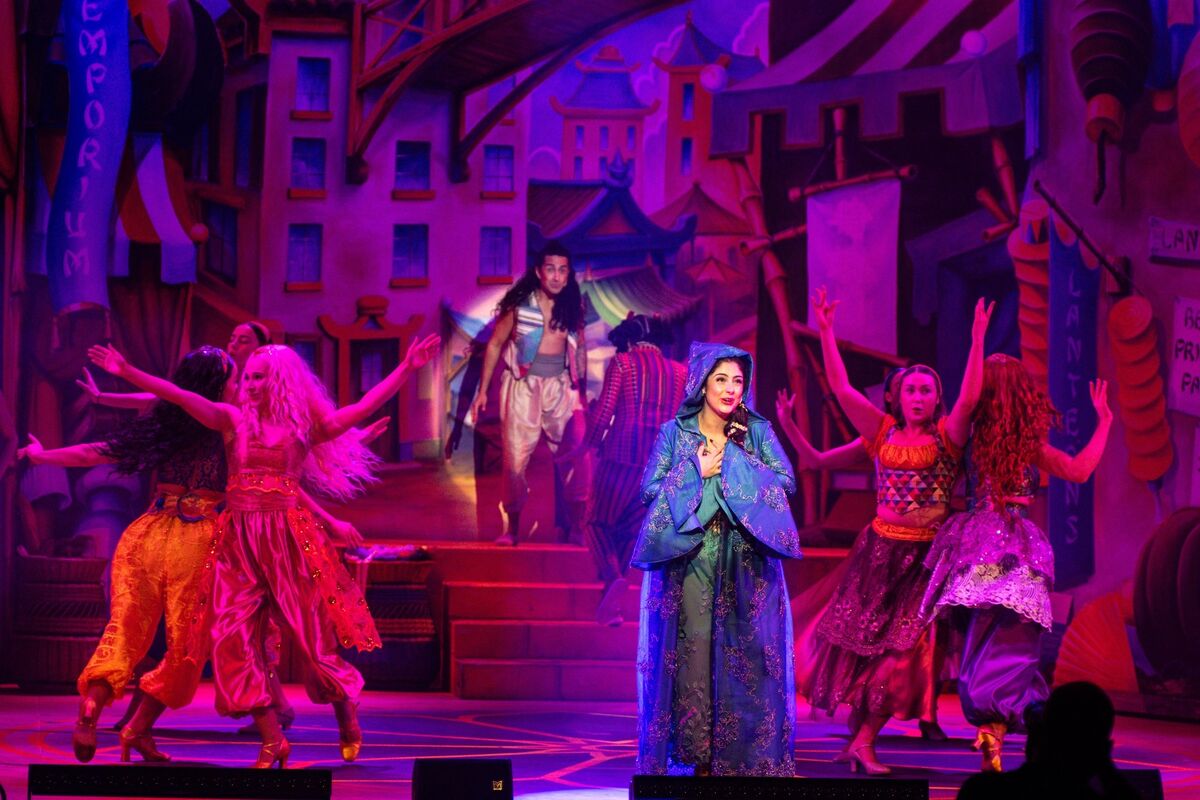 Aladdin runs until Sunday, January 18. Picture: Chani Anderson.