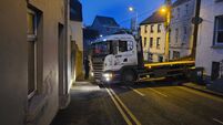 Cork city centre traffic jams as lorry is wedged on Richmond Hill