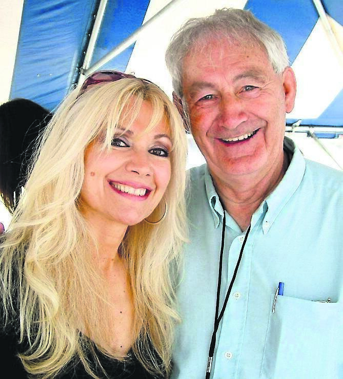 Roger Ryan with country star Lane Brody Roger Ryan with country star Lane Brody