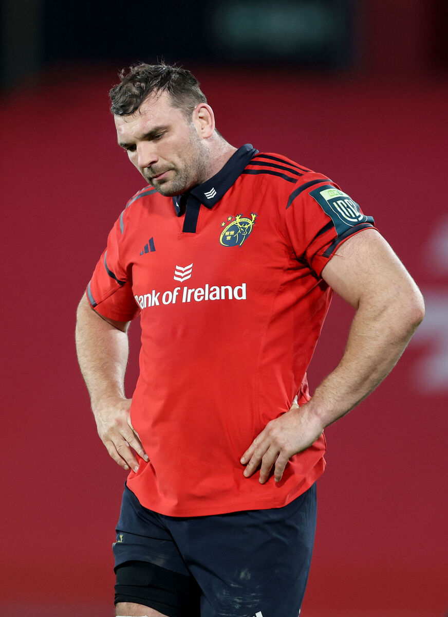 Munster captain Tadhg Beirne. Picture: INPHO/Dan Sheridan