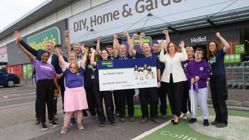 Woodie’s in Cork raises €23,000 for charities