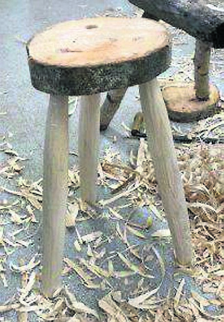 The gift of making a green wood stool might be perfect for the crafty gardener in your life this Christmas The gift of making a green wood stool might be perfect for the crafty gardener in your life this Christmas