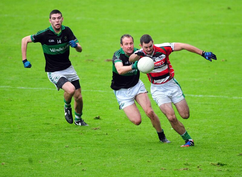 Ballincollig's Noel Galvin gets away from Nemo Rangers' James Masters in 2014. Picture: Eddie O'Hare