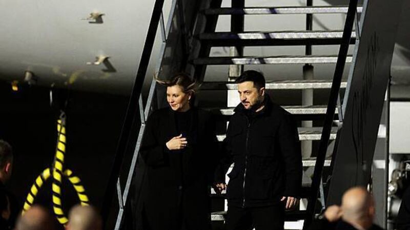 Gardaí investigating report of drones near Dublin Airport during Zelensky visit