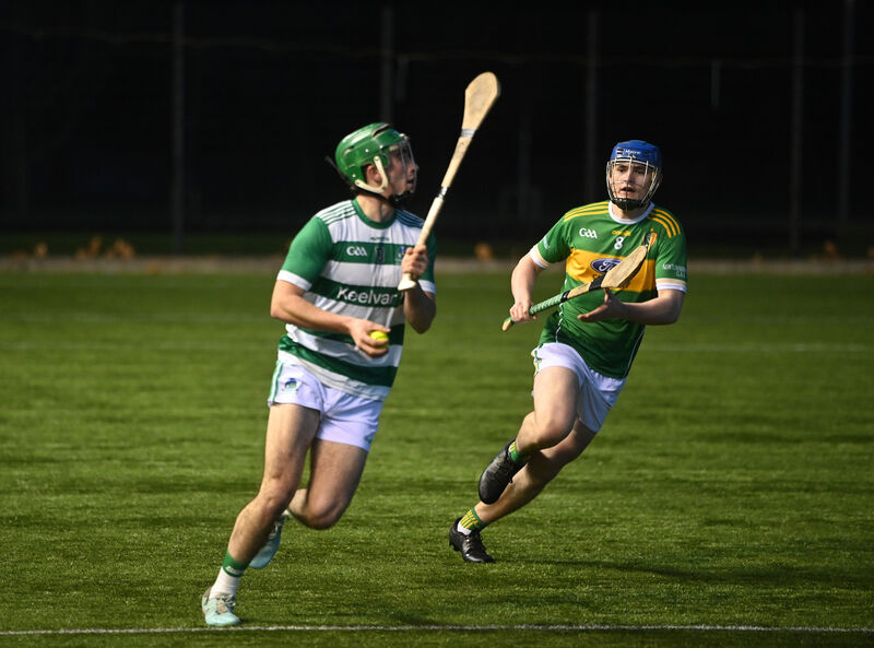 Eoghan Galgley with possession for Valley Rovers. Picture: Larry Cummins Eoghan Galgley with possession for Valley Rovers. Picture: Larry Cummins