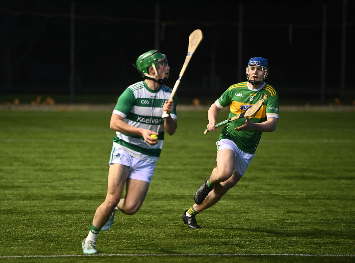  Eoghan Galgley with possession for Valley Rovers. Picture: Larry Cummins