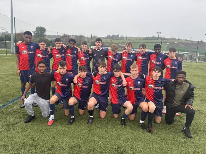 The Lakewood U18 side that beat Peake Villa 2-0 in the JAKO Ireland Munster Youth Cup in Thurles last Saturday afternoon.