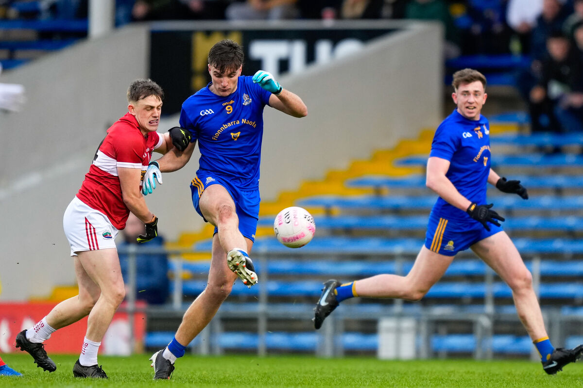 Brian Hayes of St Finbarr's in action against Dingle. Picture: INPHO/James Lawlor