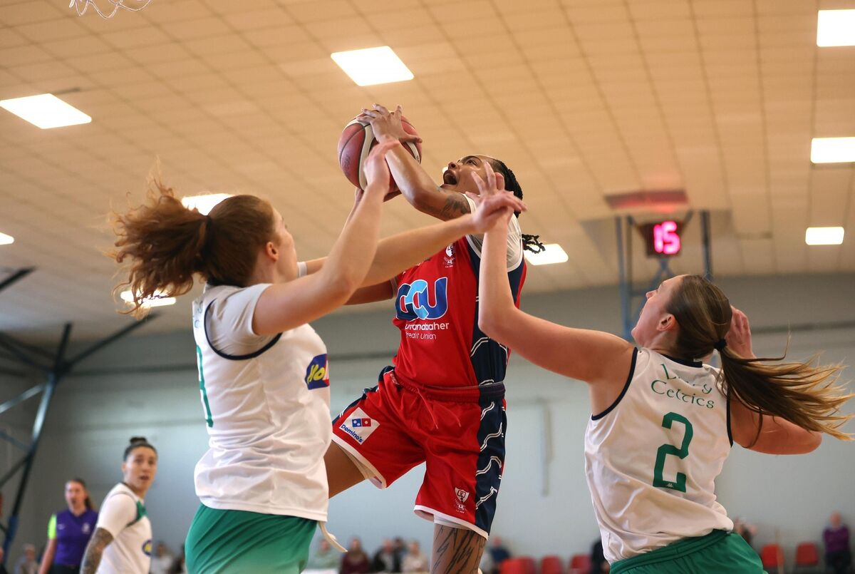  Maddie Cluse, Brunell, Sorcha Tiernan and Crea Langan, Liffey Celtics.