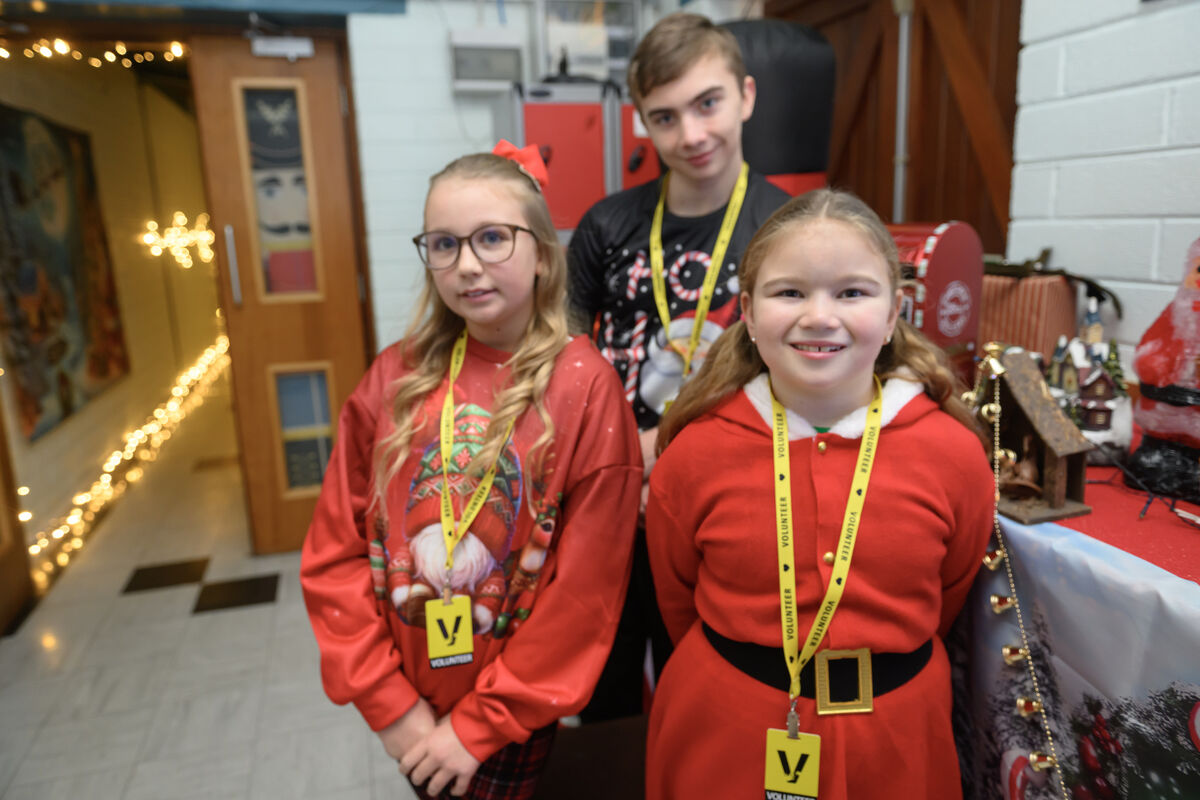 Edward, Nelly and Tayanah at the Santa Claus visit to at Ard Bhaile, Mayfield, Cork. Picture Dan Linehan Edward, Nelly and Tayanah at the Santa Claus visit to at Ard Bhaile, Mayfield, Cork. Picture Dan Linehan
