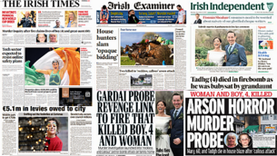 What the papers say: Monday's front pages What the papers say: Monday's front pages