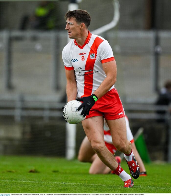 Aidan Walsh of An Ghaeltacht on the move this year. Picture: Brendan Moran/Sportsfile Aidan Walsh of An Ghaeltacht on the move this year. Picture: Brendan Moran/Sportsfile