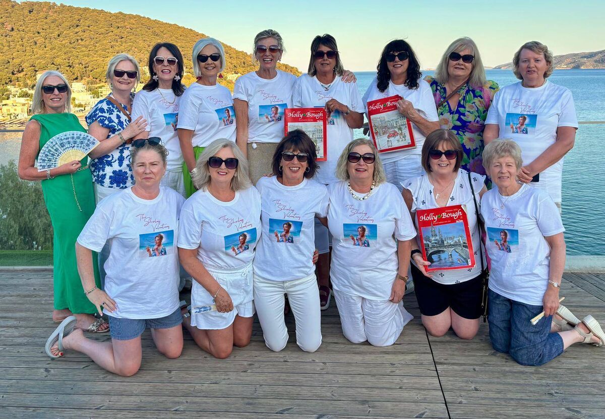 Carmel Fynn was one of 15 friends who started junior infants in St Patrick’s School, Gardiners Hill in 1968 and left in 1981. They travelled to Greece together this summer. Carmel Fynn was one of 15 friends who started junior infants in St Patrick’s School, Gardiners Hill in 1968 and left in 1981. They travelled to Greece together this summer.