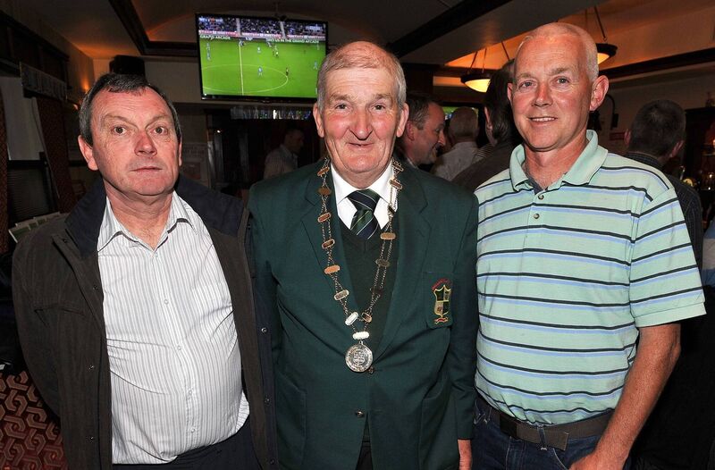 Michael Collins, Vincent Drumm and Colm Hogan, enjoying the 25th anniversary reunion of the Ballincollig cup-winning soccer team at Mary O'Connell's Bar Picture: David Keane. Michael Collins, Vincent Drumm and Colm Hogan, enjoying the 25th anniversary reunion of the Ballincollig cup-winning soccer team at Mary O'Connell's Bar Picture: David Keane.