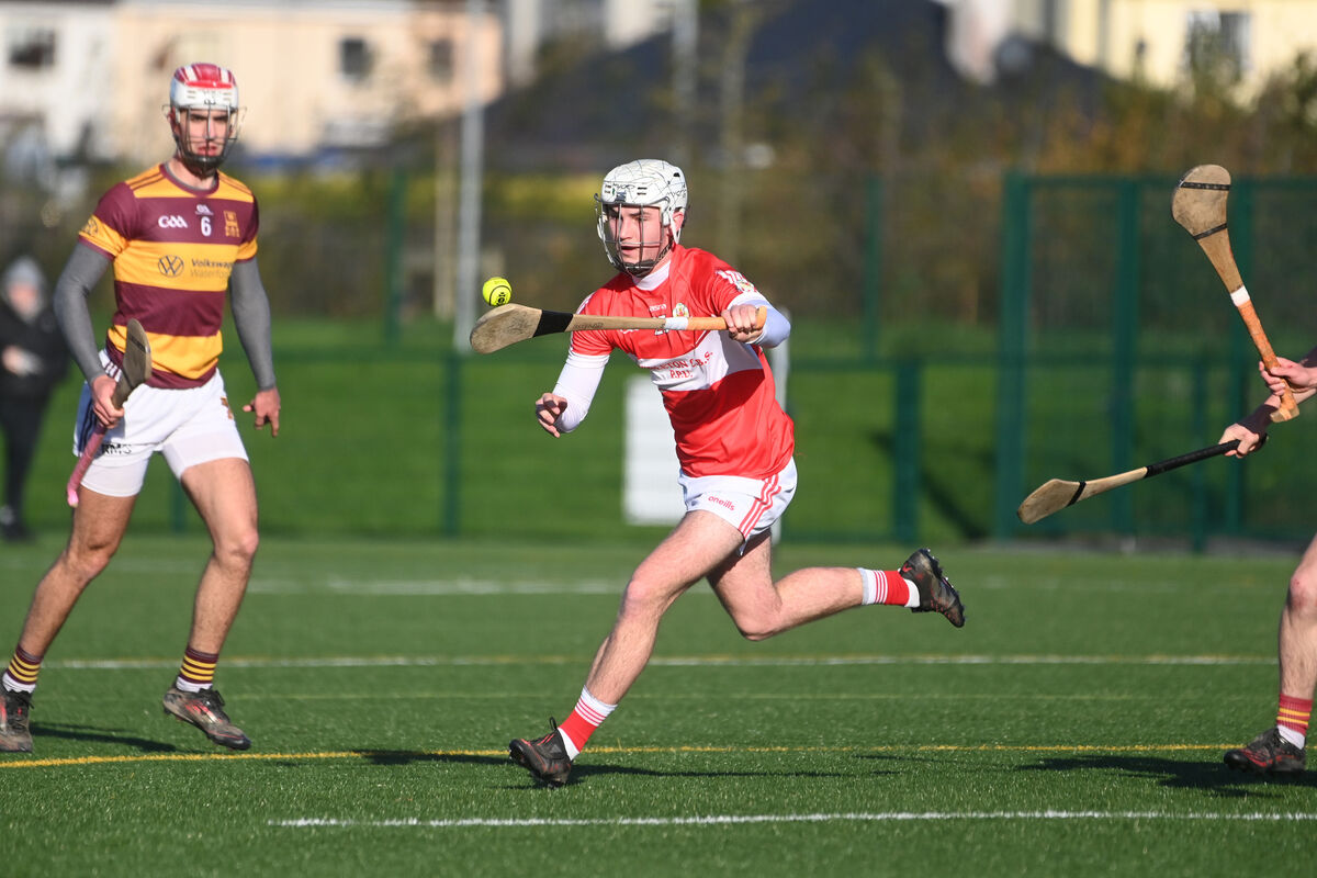  Jude Devoy in action for Midleton CBS against De La Salle, Waterford in the Harty Cup Round 3 at Fethard. Picture: Larry Cummins