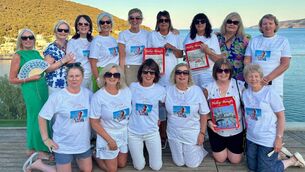 <p>Carmel Fynn was one of 15 friends who started junior infants in St Patrick’s School, Gardiners Hill in 1968 and left in 1981. They travelled to Greece together this summer.</p> <p>Carmel Fynn was one of 15 friends who started junior infants in St Patrick’s School, Gardiners Hill in 1968 and left in 1981. They travelled to Greece together this summer.</p>