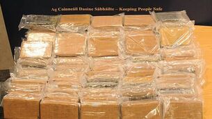 Cocaine worth €7.2 million seized in Dublin and Wexford Cocaine worth €7.2 million seized in Dublin and Wexford