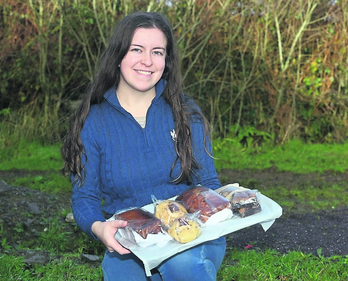 Anna O’Leary of the The Flour Patch with some of her wares. 	Pictures: Dan Linehan
                    