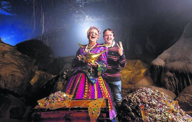 Frank Mackey and panto director Trevor Ryan, whose Aladdin is wowing audiences at the Opera House Frank Mackey and panto director Trevor Ryan, whose Aladdin is wowing audiences at the Opera House