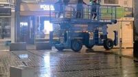 Two men who drove stolen cherry-picker through Cork city centre remanded in custody