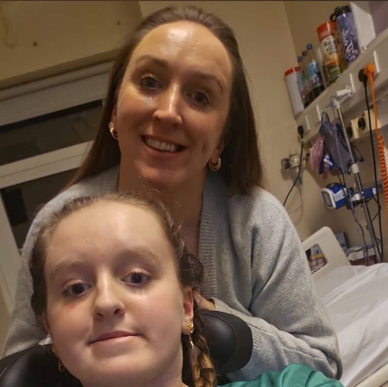 Feile and her mother Maureen: the proud mother said that Féile is focusing on her future and already planning what she is going to do in the months and years ahead. Feile and her mother Maureen: the proud mother said that Féile is focusing on her future and already planning what she is going to do in the months and years ahead.