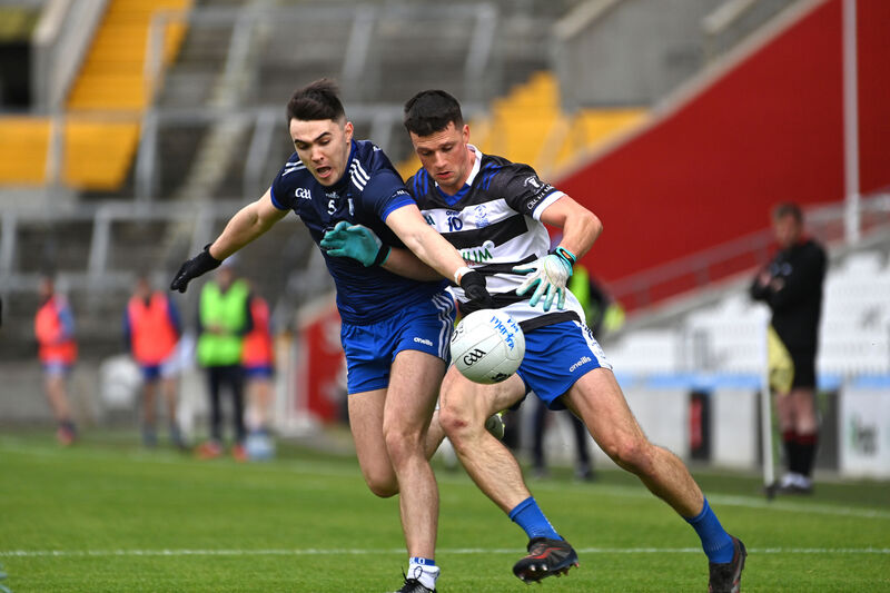 Dano Dineen in action for Cill na Martra against Gearóid Looney of Knocknagree. Picture: Dan Linehan Dano Dineen in action for Cill na Martra against Gearóid Looney of Knocknagree. Picture: Dan Linehan